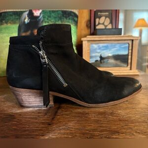Sam Edelman Suede Zip Booties